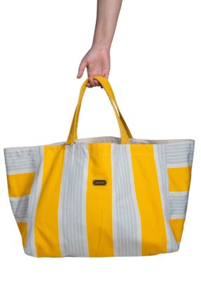 Furt Beach Bag – Upcycling aus alten Balkonmarkisen